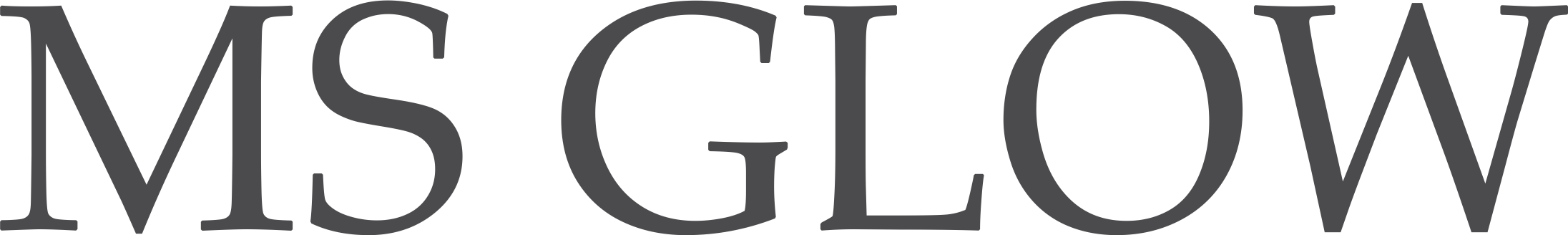 MS GLOW LOGO